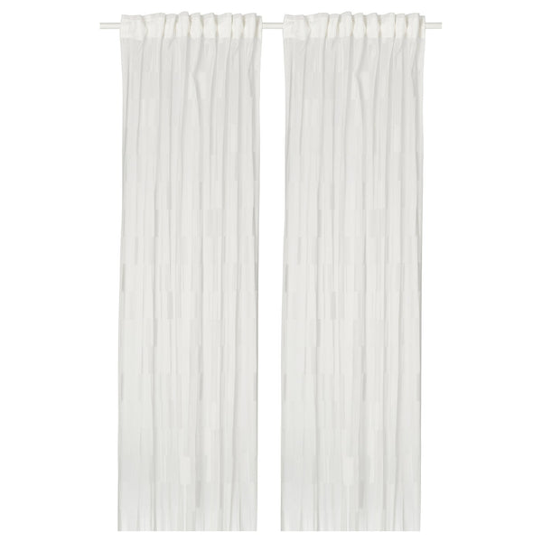 BERGNEJLIKA Net curtains, 1 pair