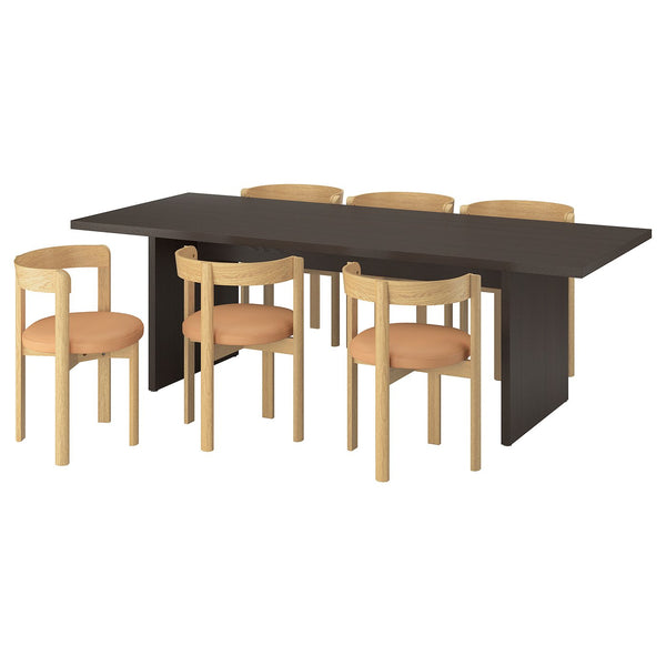 BERGSHYTTAN / STOCKHOLM 2025 table and 6 chairs