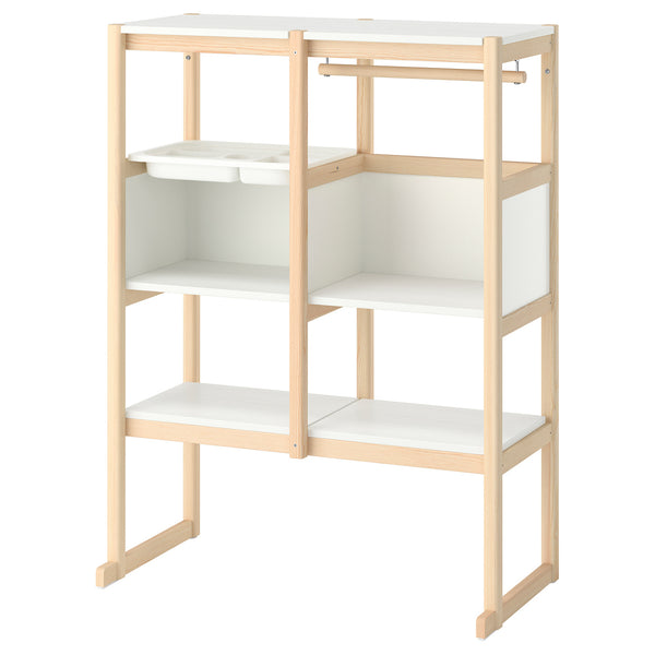 FLISAT open storage combination, 88x38x117 cm