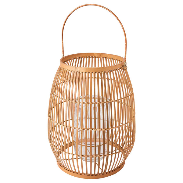 HÖVISK lantern for block candle