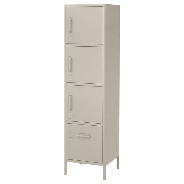 IDÅSEN high cabinet with drawer and doors