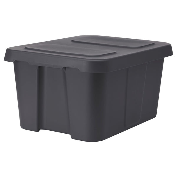 KLÄMTARE box with lid, in/outdoor