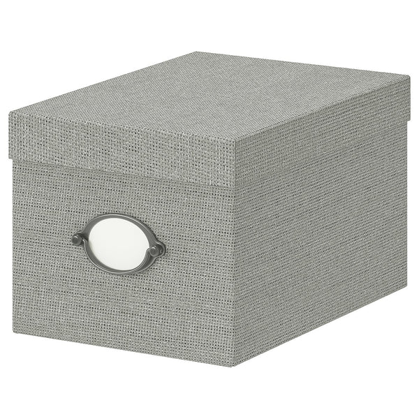 KVARNVIK storage box with lid