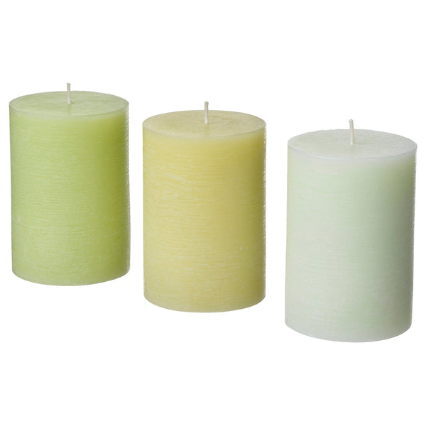 LÖVSKOGSLUND scented pillar candle
