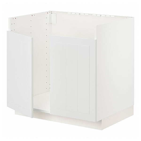 METOD base cab f HAVSEN double bowl sink