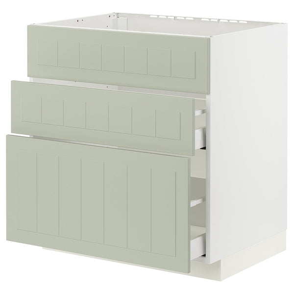 METOD / MAXIMERA base cab f sink+3 fronts/2 drawers