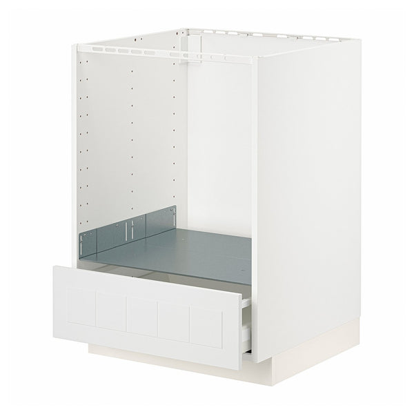 METOD / MAXIMERA base cabinet for oven with drawer