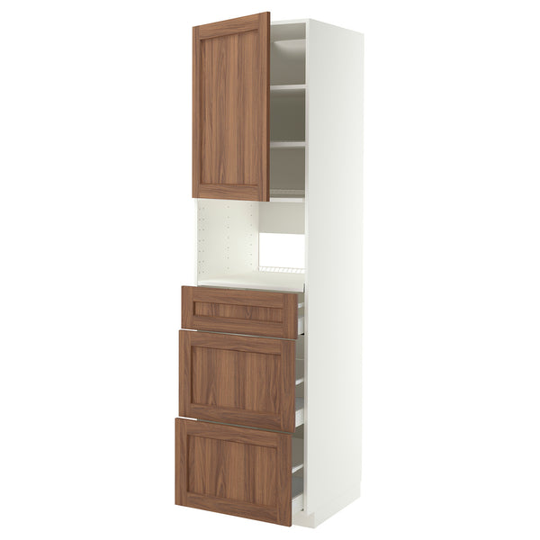 METOD / MAXIMERA high cabinet f built-in appliances, 60x60x220 cm