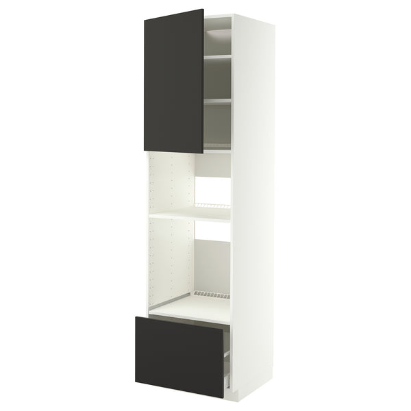 METOD / MAXIMERA high cabinet f built-in appliances, 60x60x220 cm