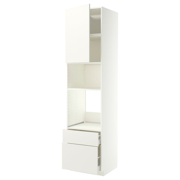 METOD / MAXIMERA high cabinet f built-in appliances, 60x60x240 cm