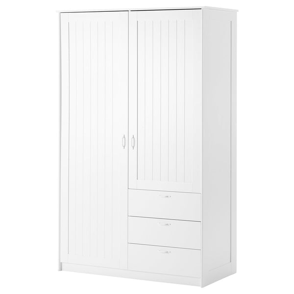 MUSKEN wardrobe with 2 doors+3 drawers