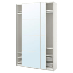 PAX wardrobes with doors
