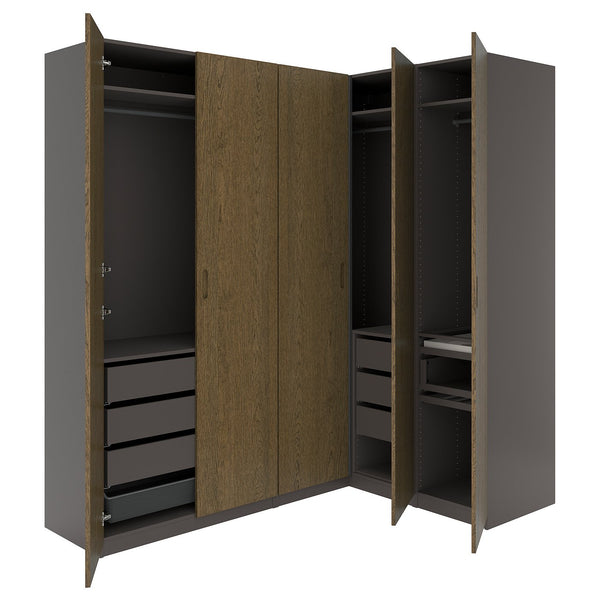 PAX / TONSTAD corner wardrobe