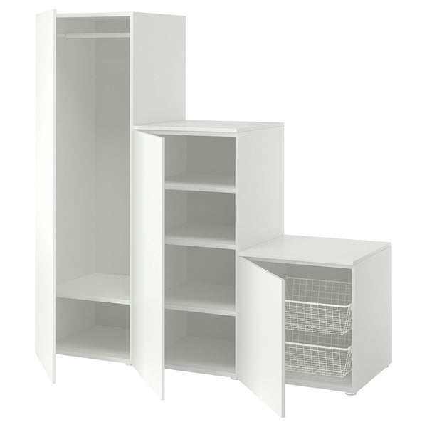 PLATSA wardrobe with 3 doors