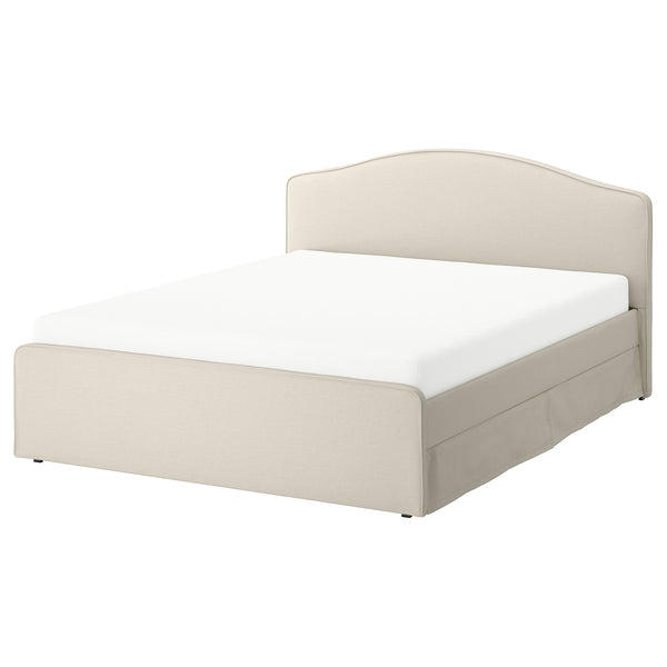 RAMNEFJÄLL upholstered bed frame