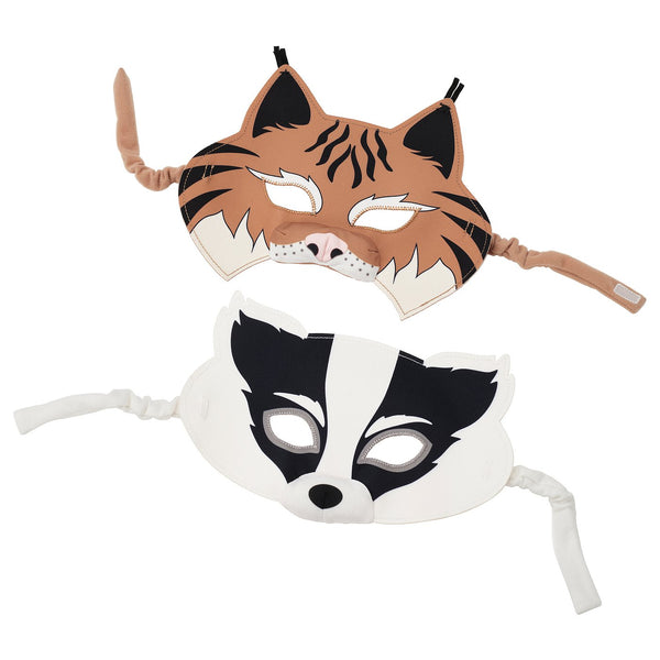SKOGSDUVA mask, set of 2