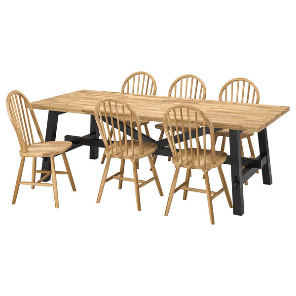 SKOGSTA / SKOGSTA table and 6 chairs