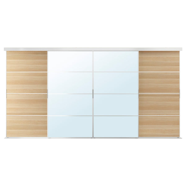 SKYTTA / MEHAMN/AULI sliding door combination