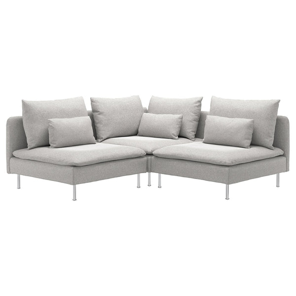 SÖDERHAMN corner sofa, 3-seat