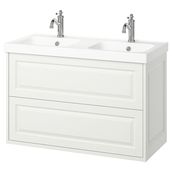 TÄNNFORSEN / ORRSJÖN wash-stnd w drawers/wash-basin/taps