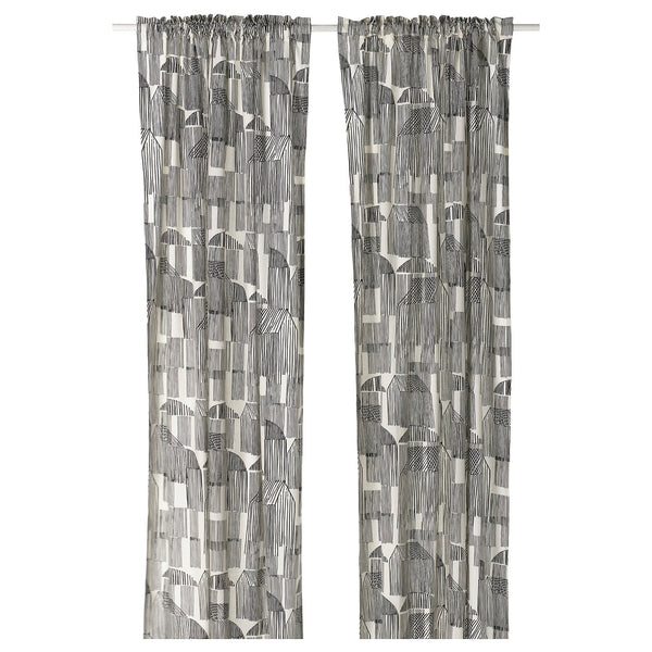 TEMPELFLY curtains, 1 pair