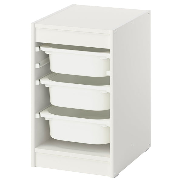 TROFAST storage combination with boxes
