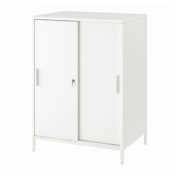 TROTTEN Cabinet with sliding doors