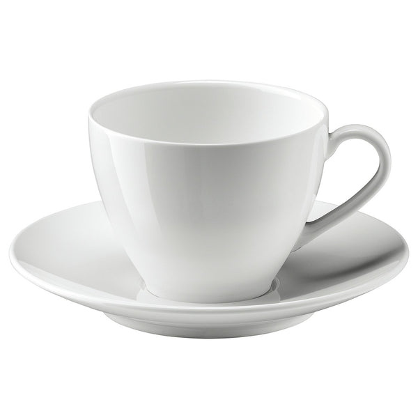 VÄRDERA Coffee cup and saucer