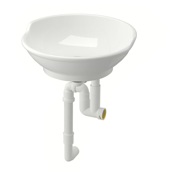 VÄSTERSJÖN countertop wash-basin w water trap