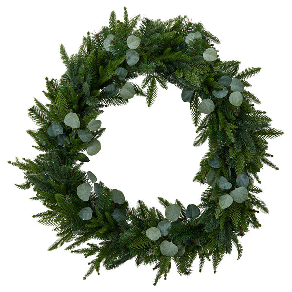 VINTERFINT artificial wreath, 90 cm