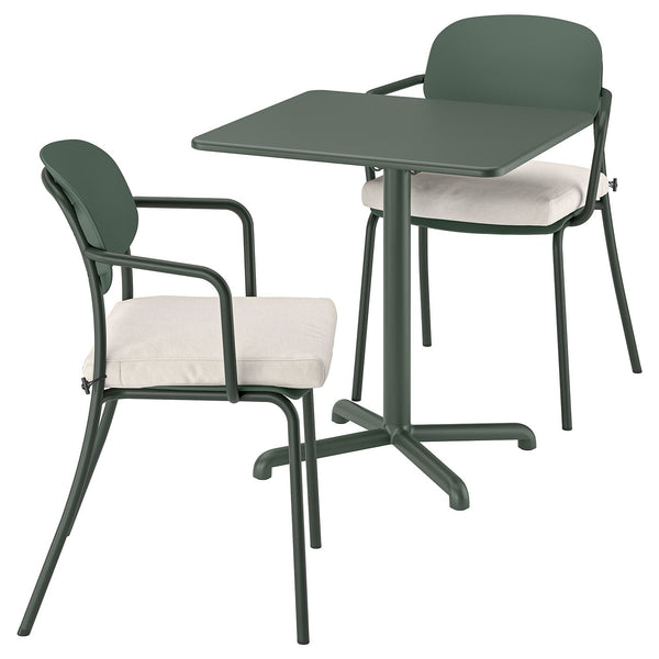 VISINGSÖ / VISINGSÖ table and 2 chairs