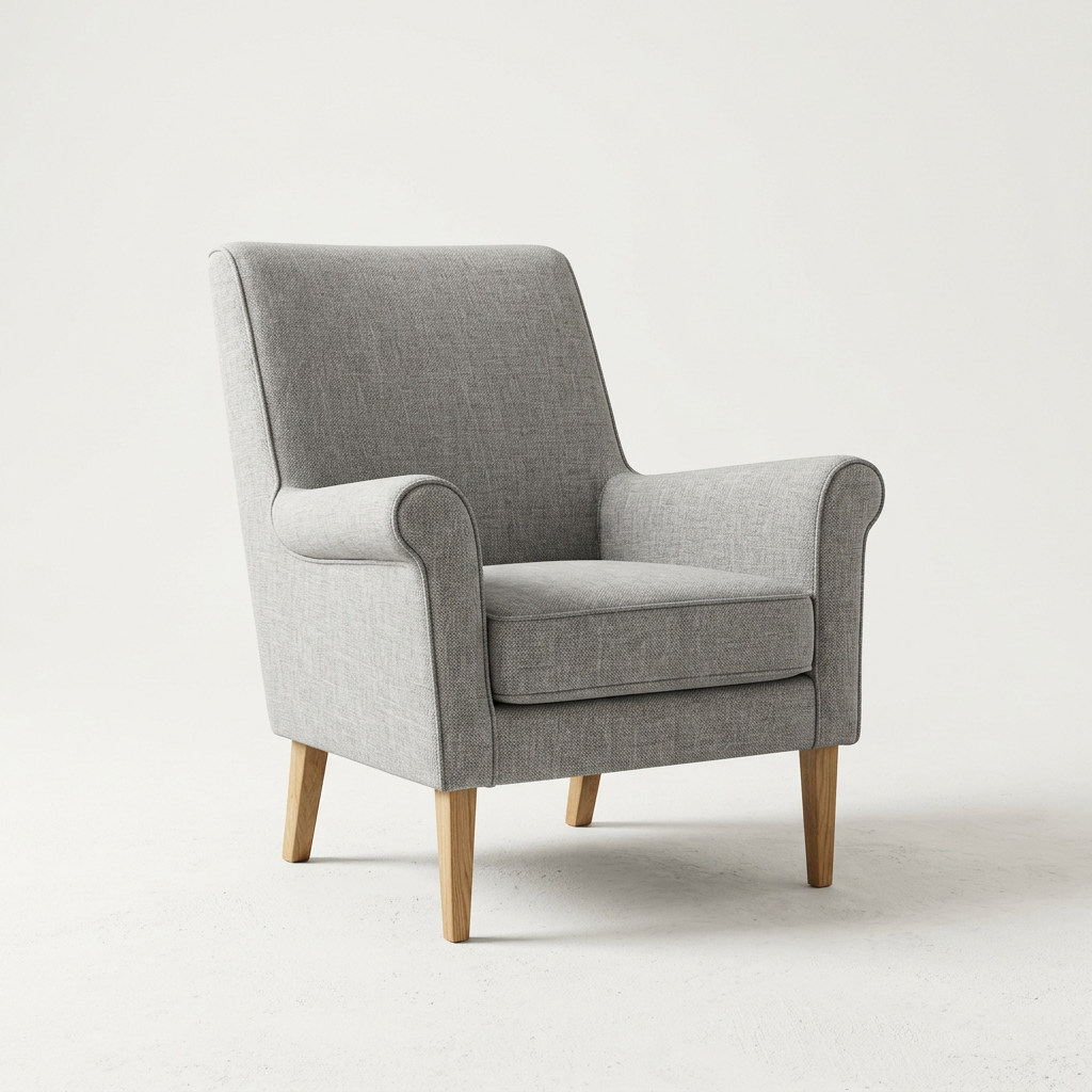 Fabric armchairs