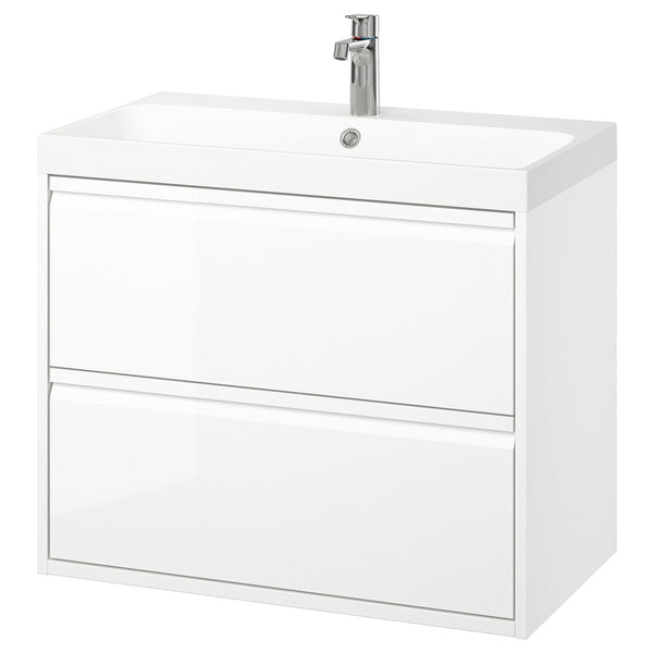 ÄNGSJÖN / BACKSJÖN wash-stnd w drawers/wash-basin/tap