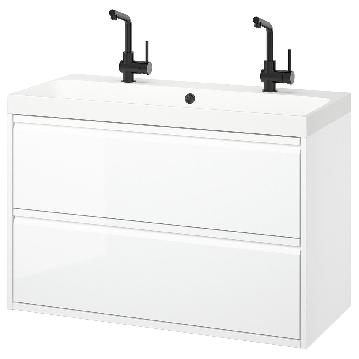 ÄNGSJÖN / BACKSJÖN wash-stnd w drawers/wash-basin/taps