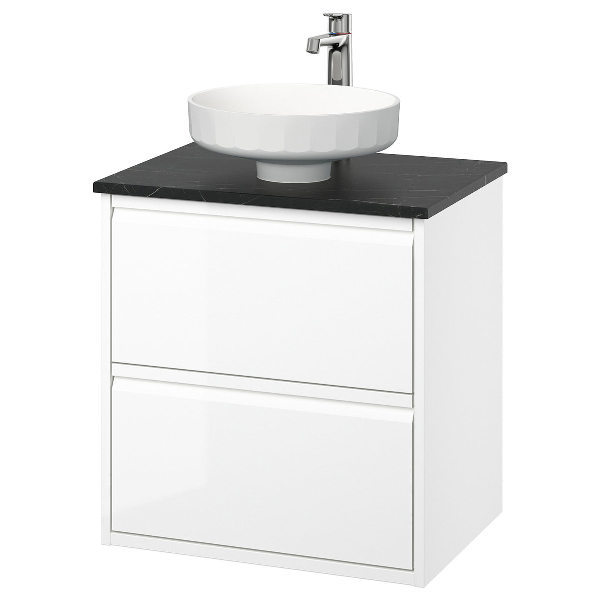 ÄNGSJÖN / LERSJÖN wash-stnd w drawers/wash-basin/tap