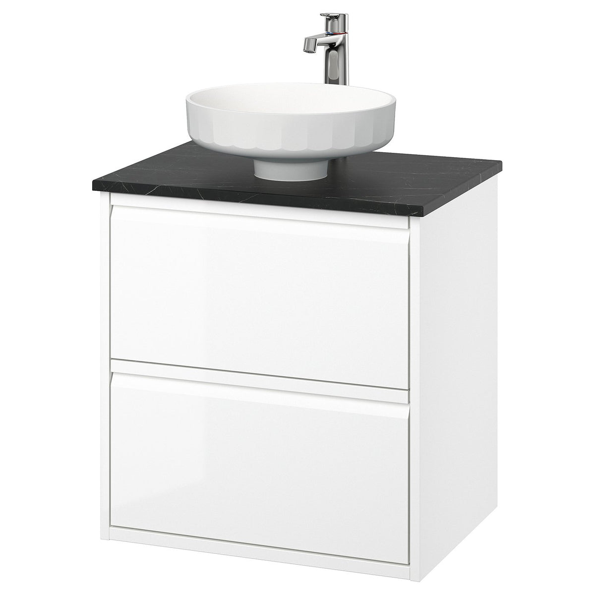 ÄNGSJÖN / LERSJÖN wash-stnd w drawers/wash-basin/tap