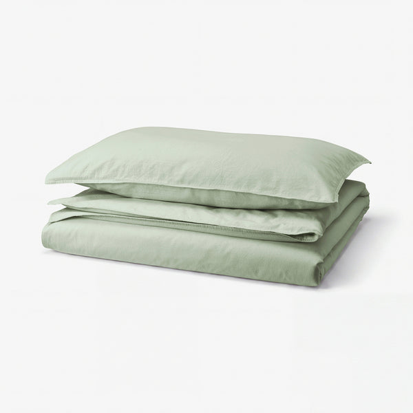 ÄNGSLILJA duvet cover and pillowcase, 150x200/50x80 cm