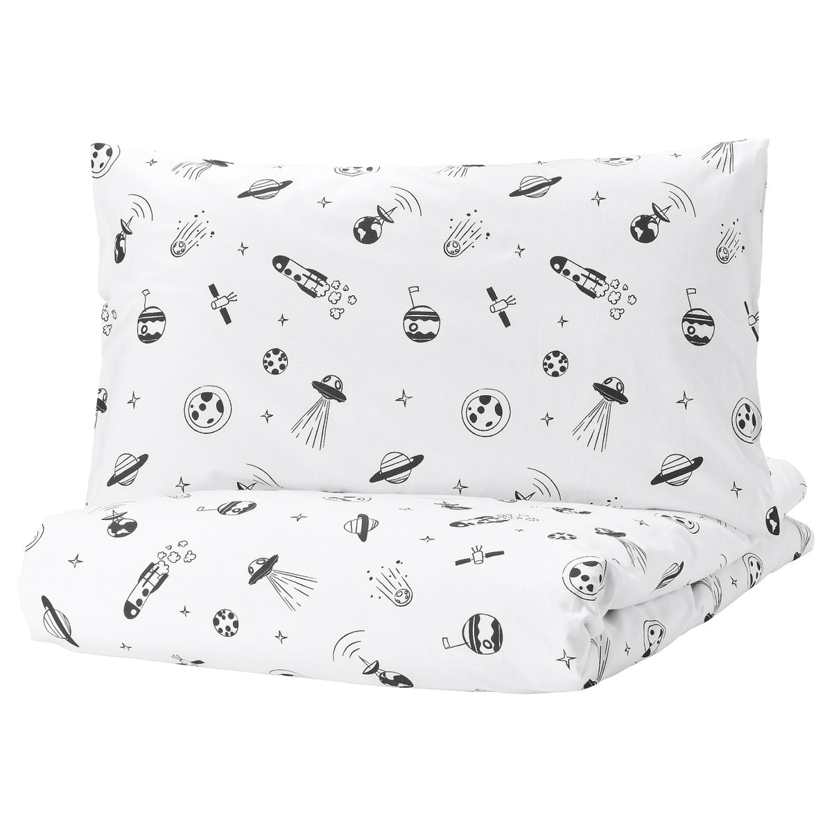 AFTONSPARV duvet cover and pillowcase, 150x200/50x80 cm