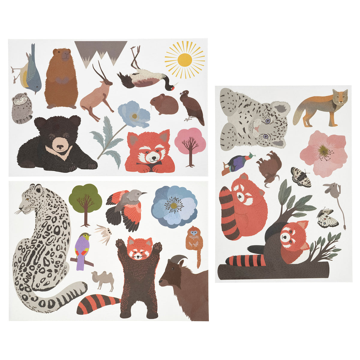 ALPTALL decoration stickers, set of 3