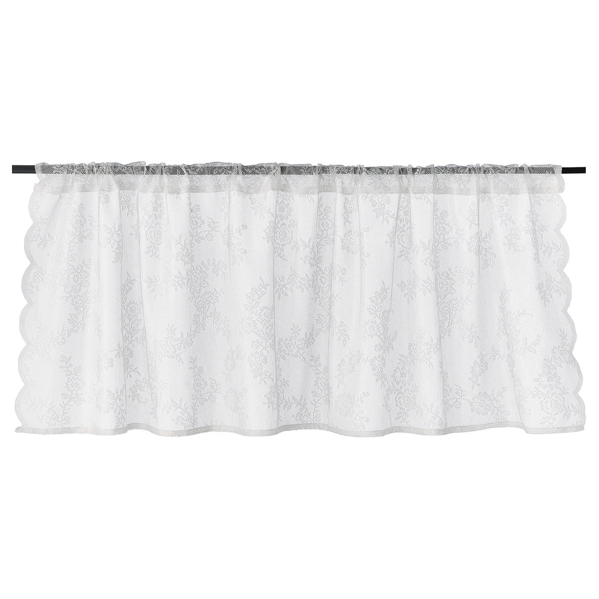 ALVINE SPETS café curtain, 1 piece, 145x50 cm