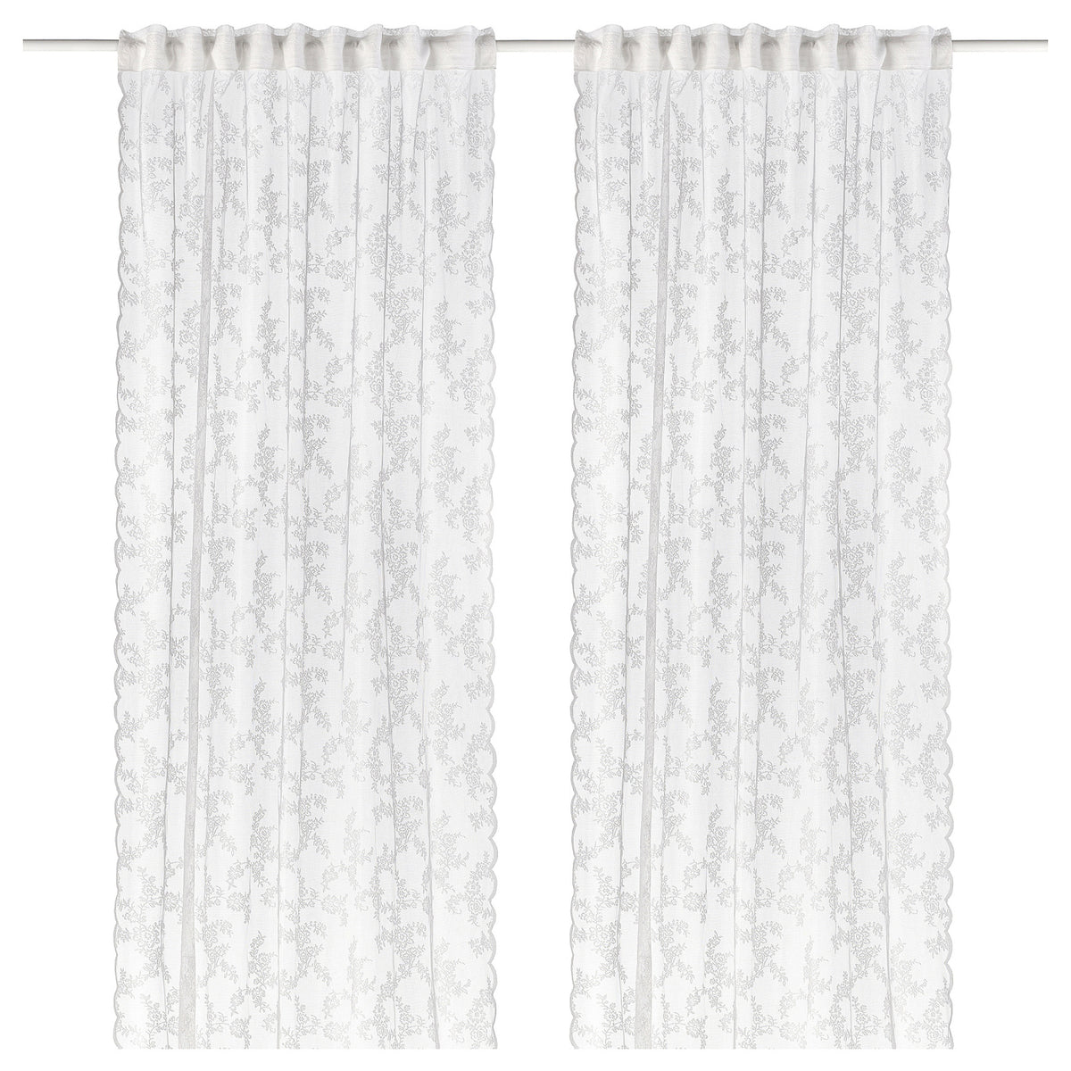 ALVINE SPETS net curtains, 1 pair