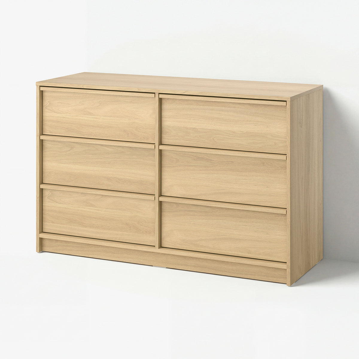 ANKARUDDEN chest of 6 drawers, 139x48x87 cm