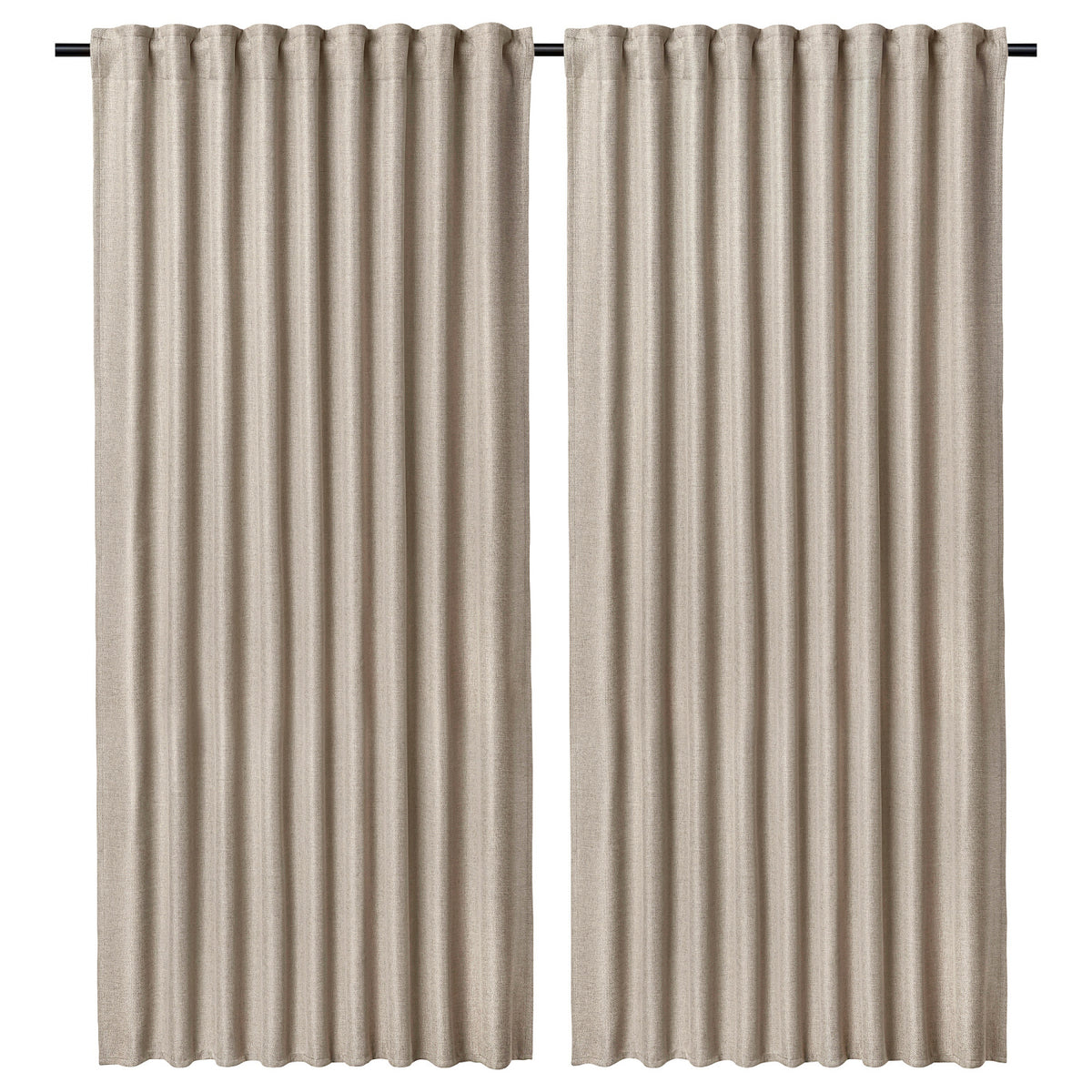 ANNAKAJSA room darkening curtains, 1 pair, 145x300 cm