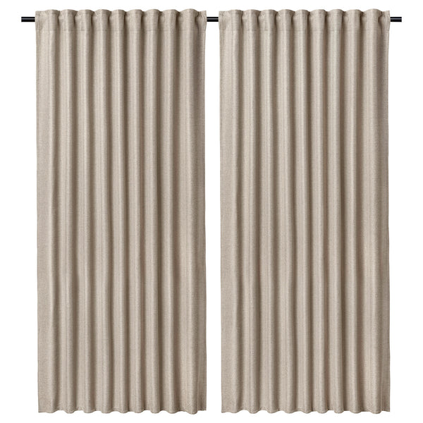 ANNAKAJSA room darkening curtains, 1 pair