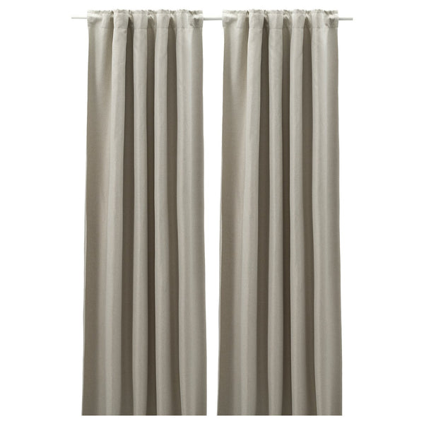 ANNAKAJSA room darkening curtains, 1 pair