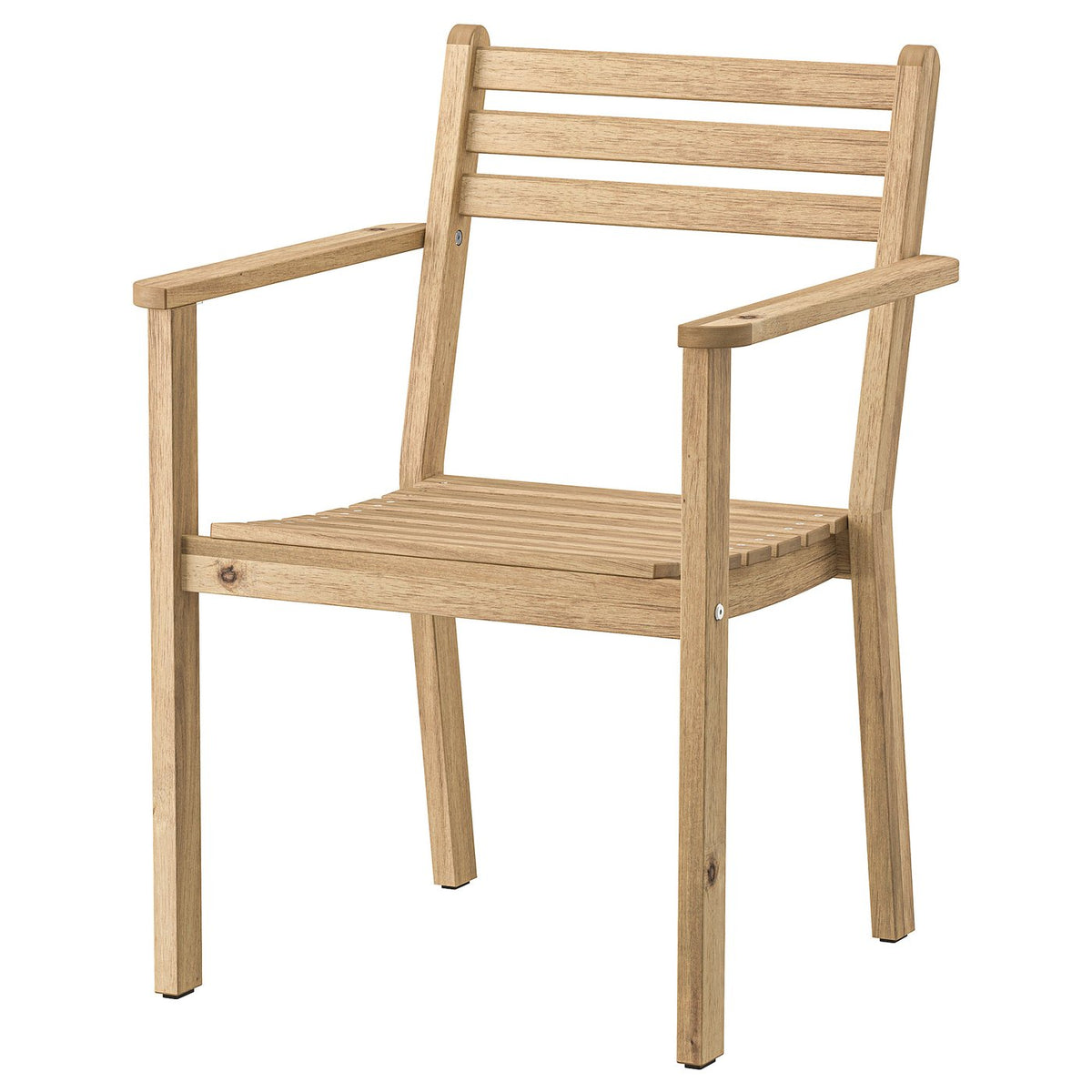ASKHOLMEN chair with armrests, outdoor