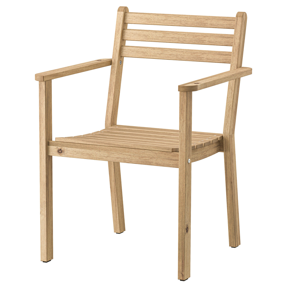 ASKHOLMEN chair with armrests, outdoor