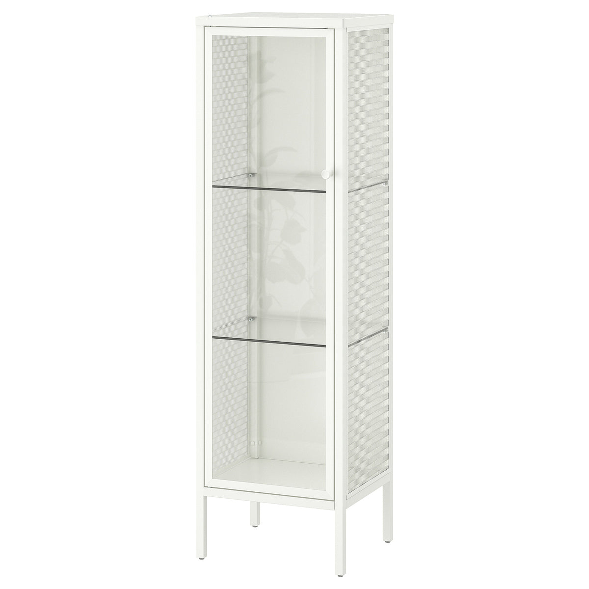 BAGGEBO glass-door cabinet