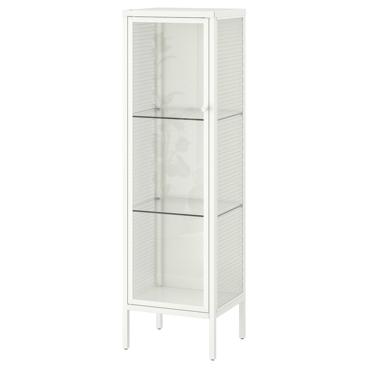 BAGGEBO glass-door cabinet