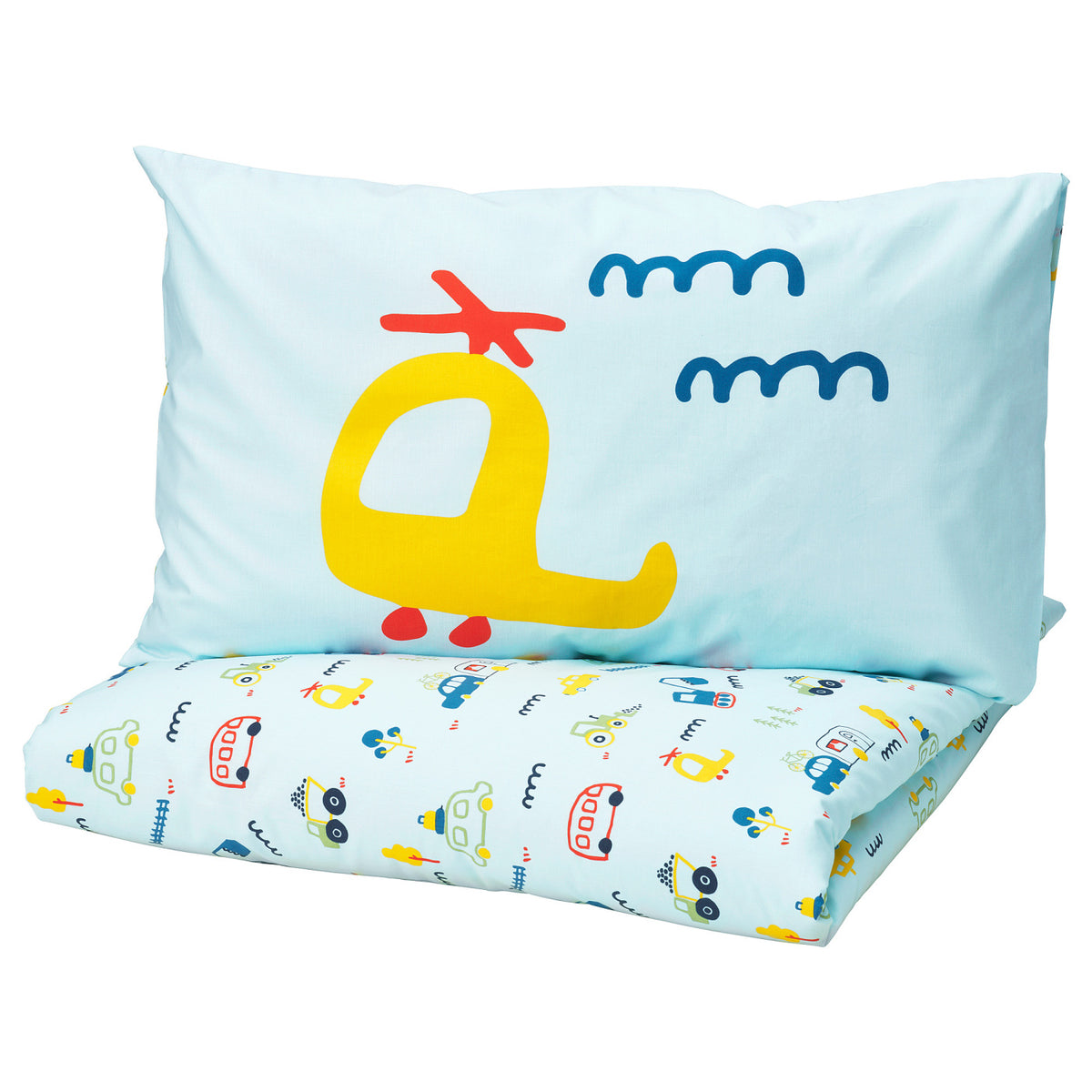 BARNDRÖM duvet cover and pillowcase, 150x200/50x80 cm